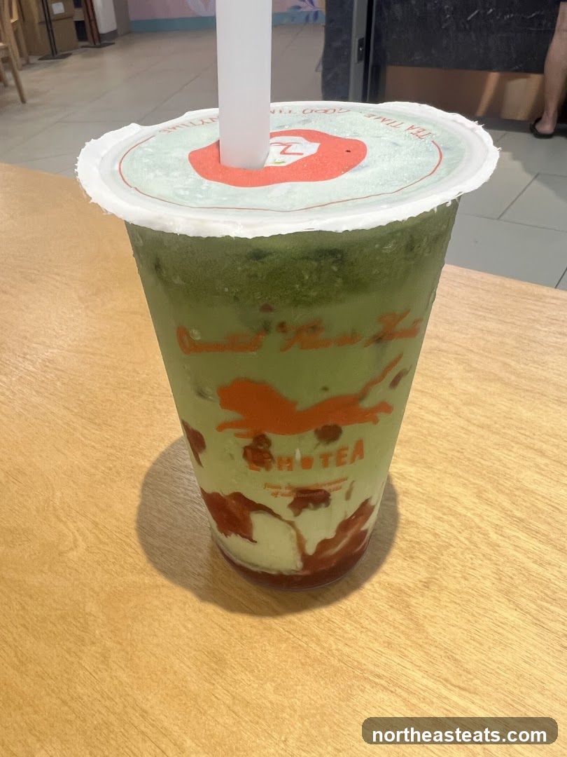 Matcha Strawberry Drink