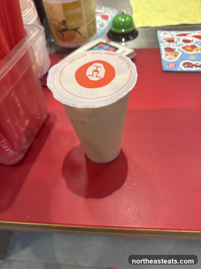 Beverage with Logo