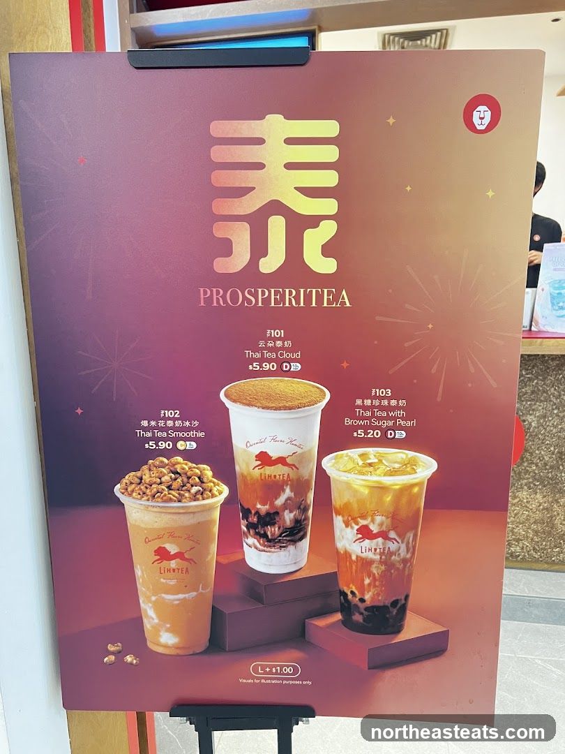 Prosperitea Menu