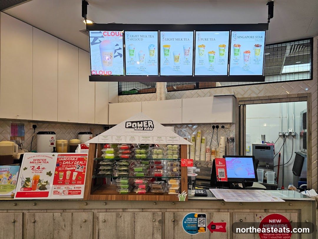Bubble Tea Shop Counter