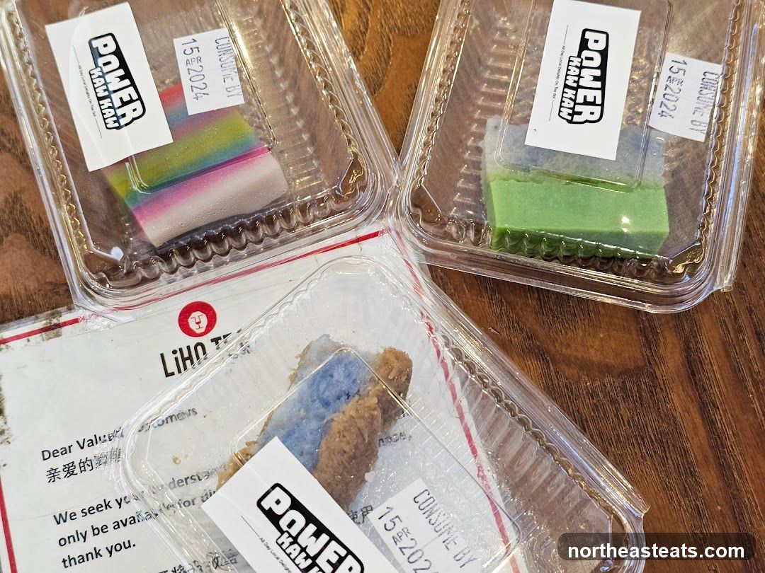 Desserts in Packaging