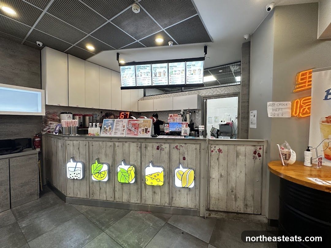 Bubble Tea Shop Counter