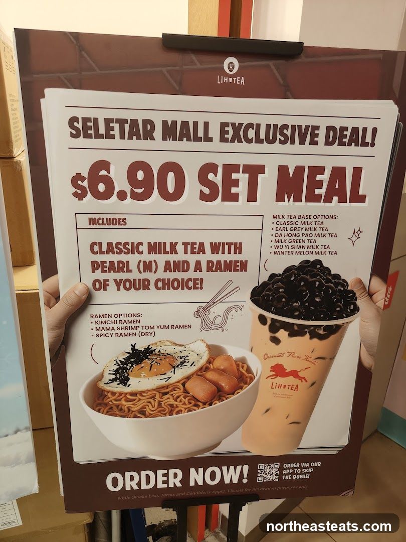 LiHO TEA Seletar Mall Exclusive Deal