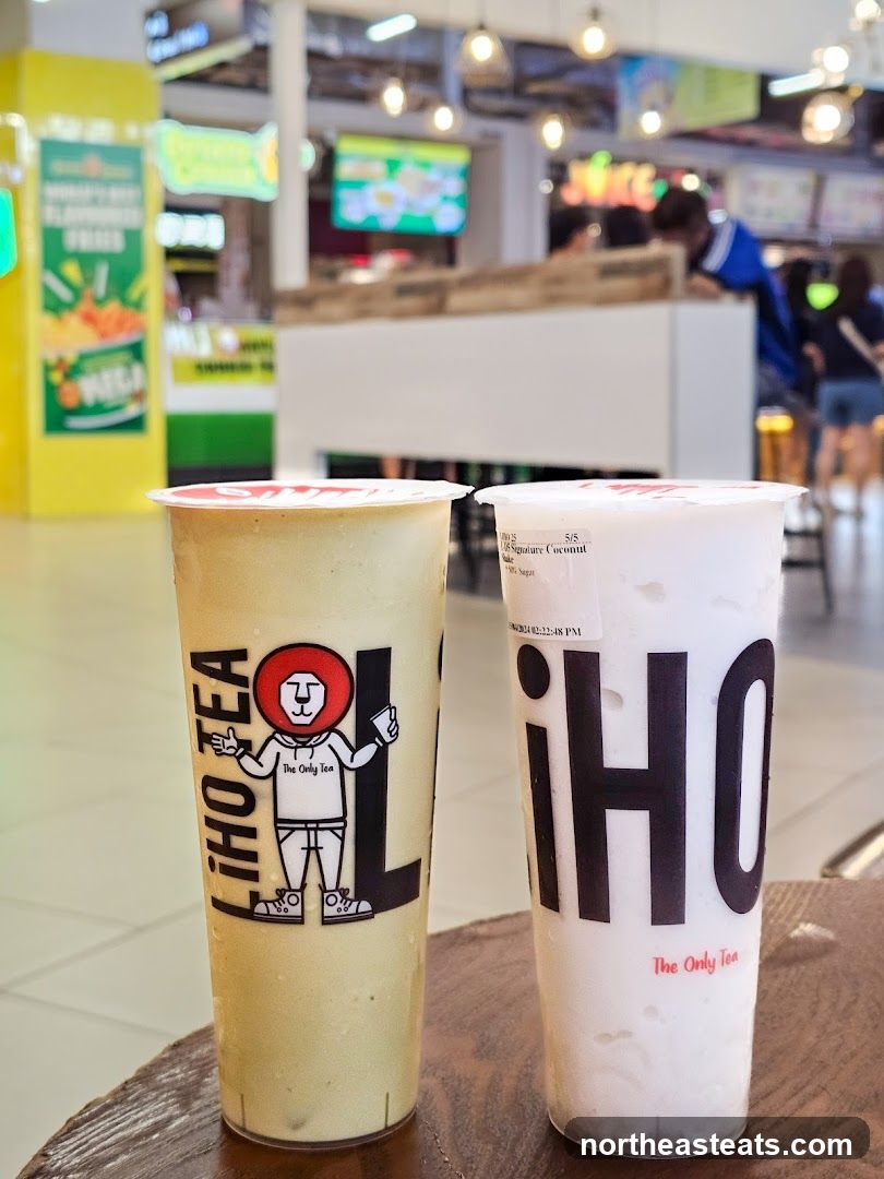 Two Drinks from LiHO TEA