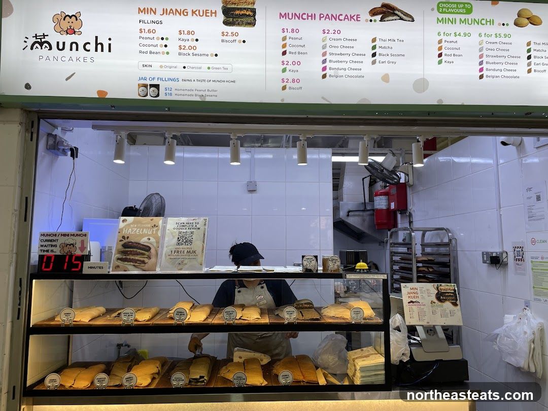 Munchi Pancakes Menu