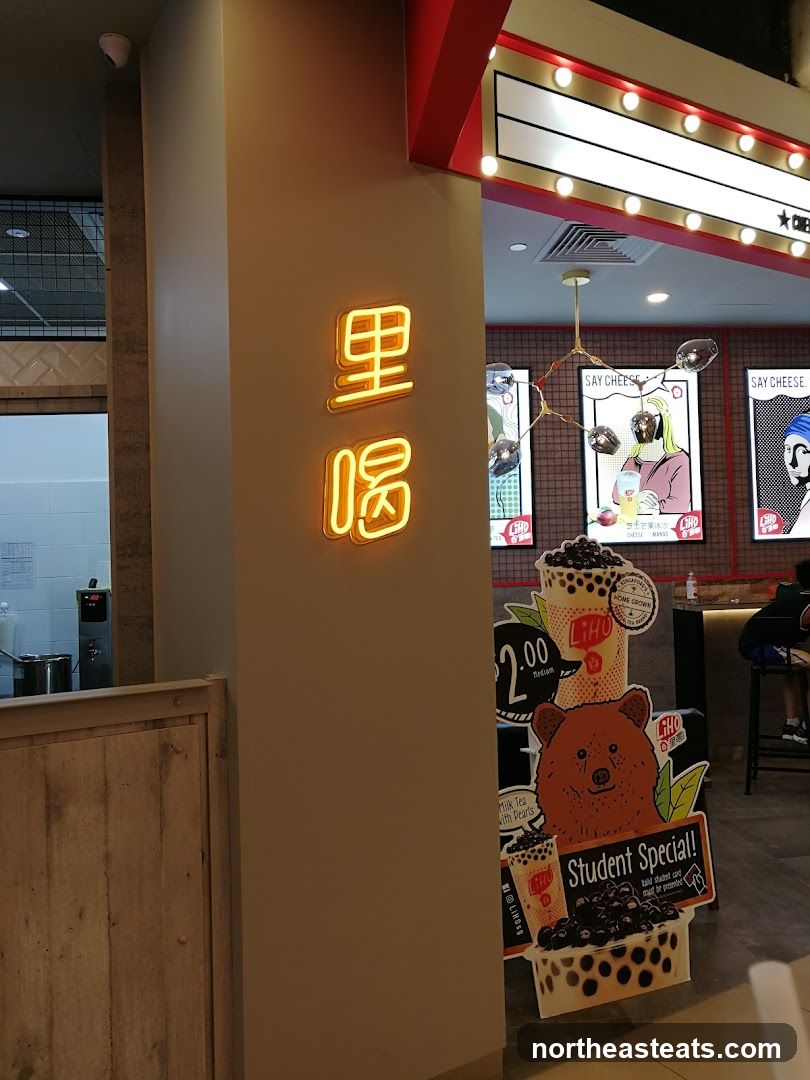 Bubble Tea Shop Interior