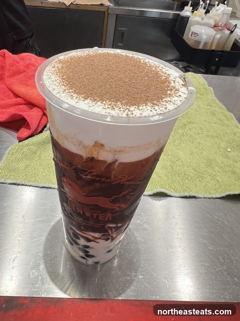 Chocolate Boba Drink
