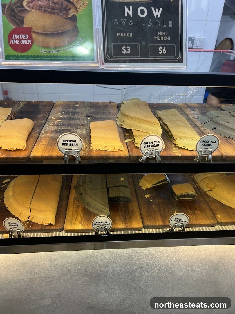 Display of Sweet Pancakes