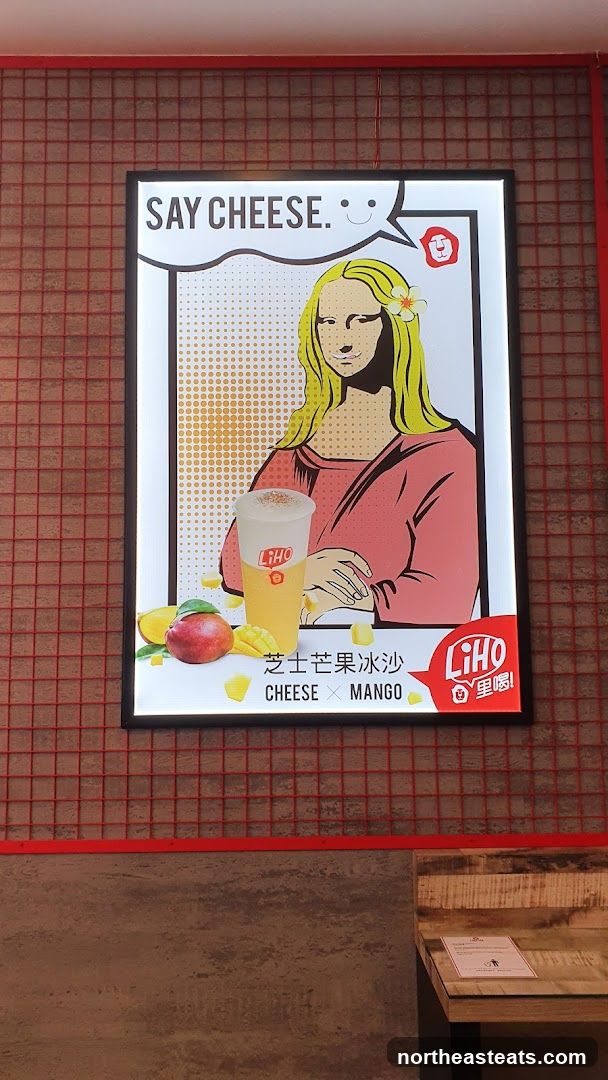 LiHO Cheese Mango Drink Advertisement
