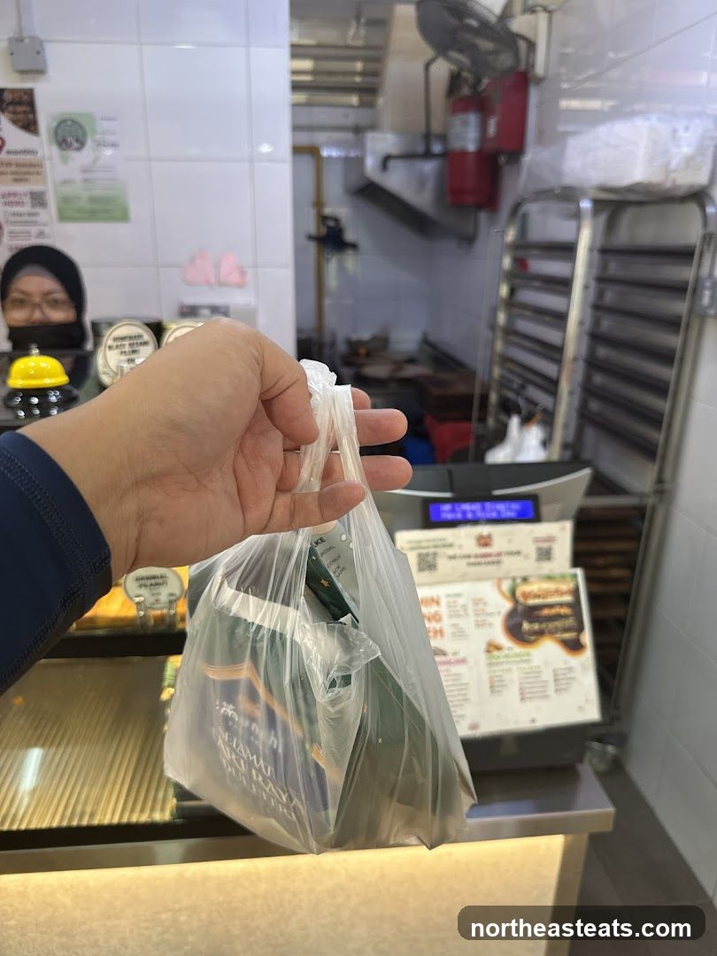 Takeaway Bag at Counter
