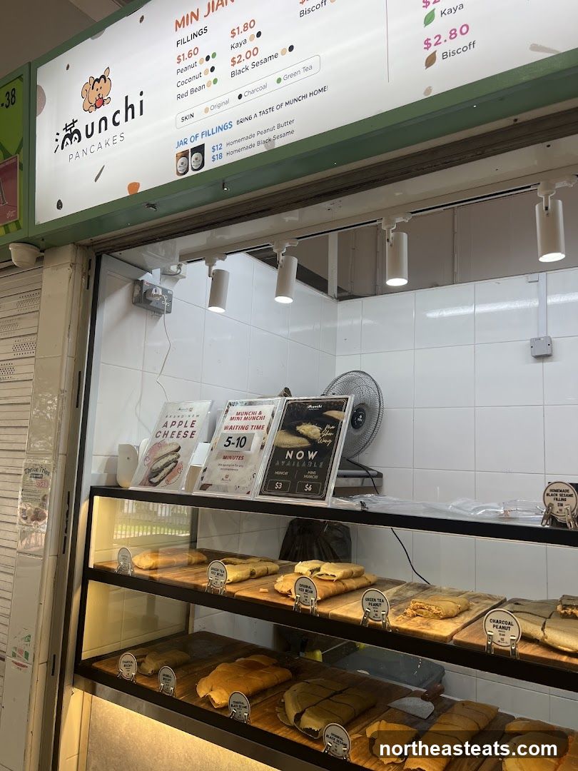 Pancake Display and Menu