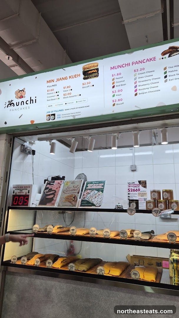 Pancake Shop Menu and Display