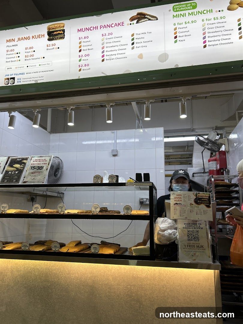 Min Jiang Kueh & Munchi Pancake Menu
