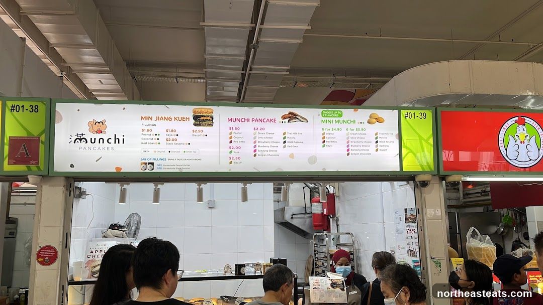 Munchi Pancakes Menu