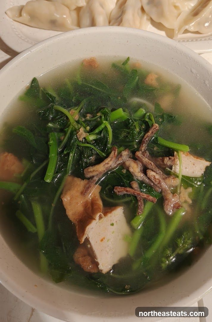 Vegetable Soup with Dumplings