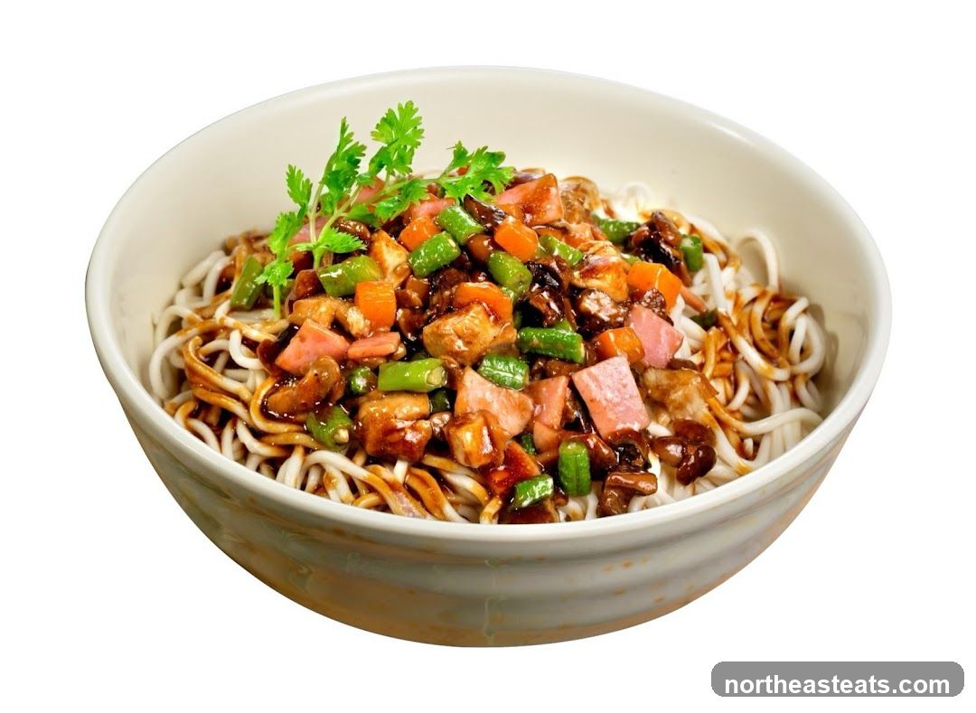 Noodles with Toppings