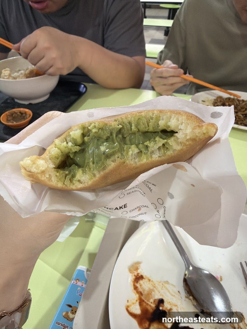 Pancake with Green Filling