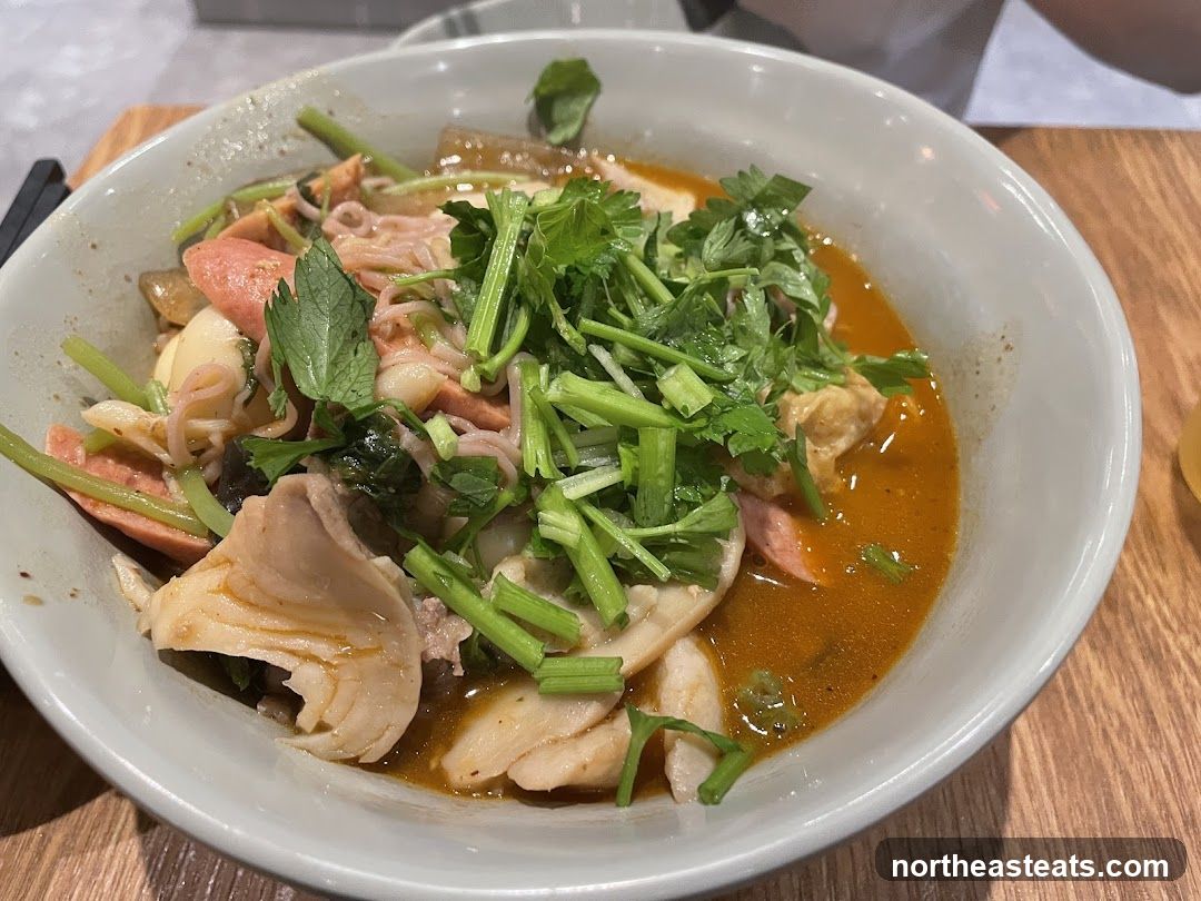 Spicy Noodle Soup