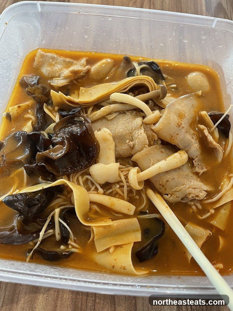 Spicy Noodle Soup
