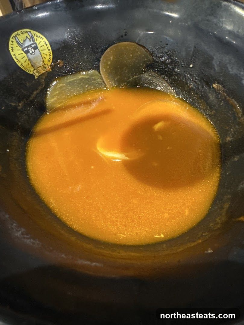 Spicy Broth in a Bowl