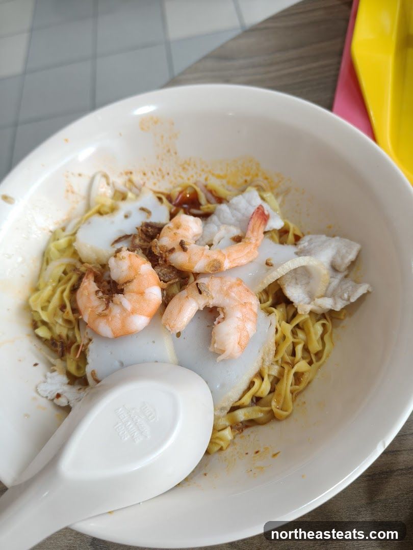 Noodles with Shrimp and Fish Cake