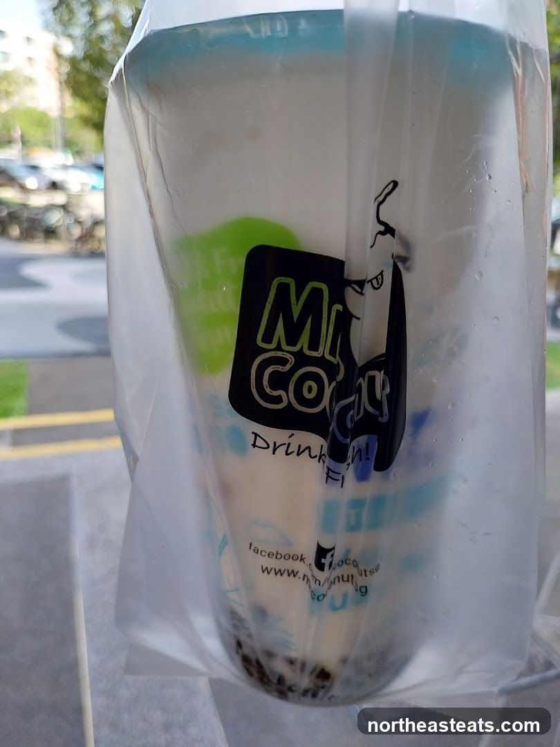 Drink in a plastic bag