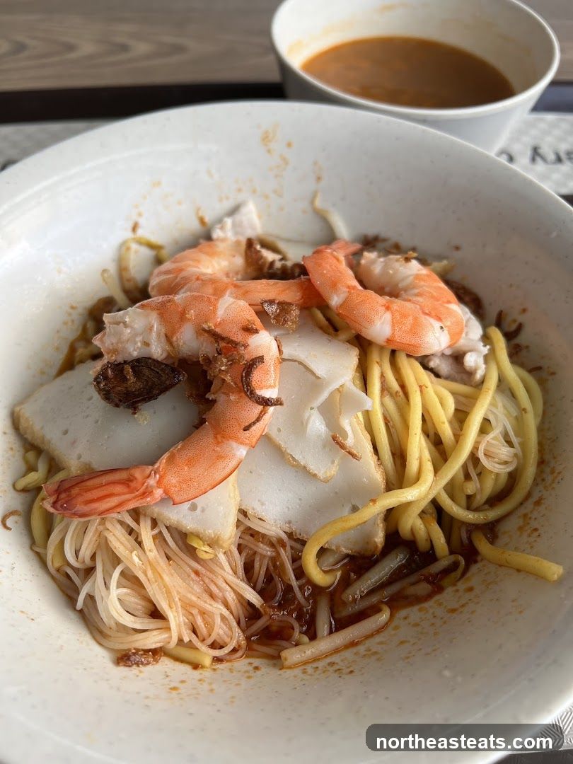 Noodle Dish with Shrimp