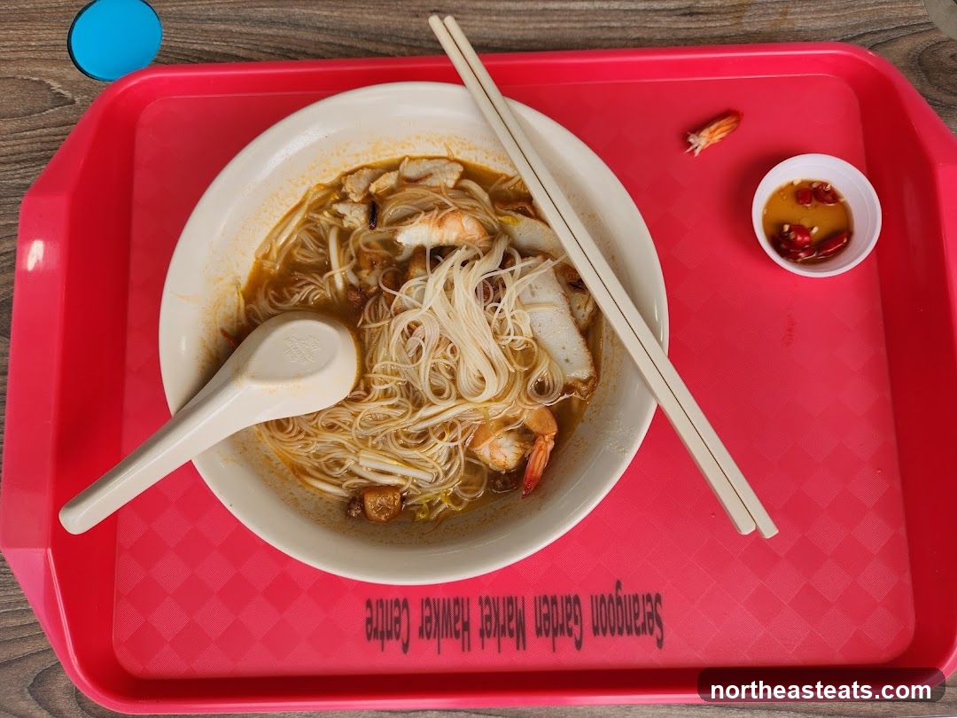 Noodle Soup with Shrimp