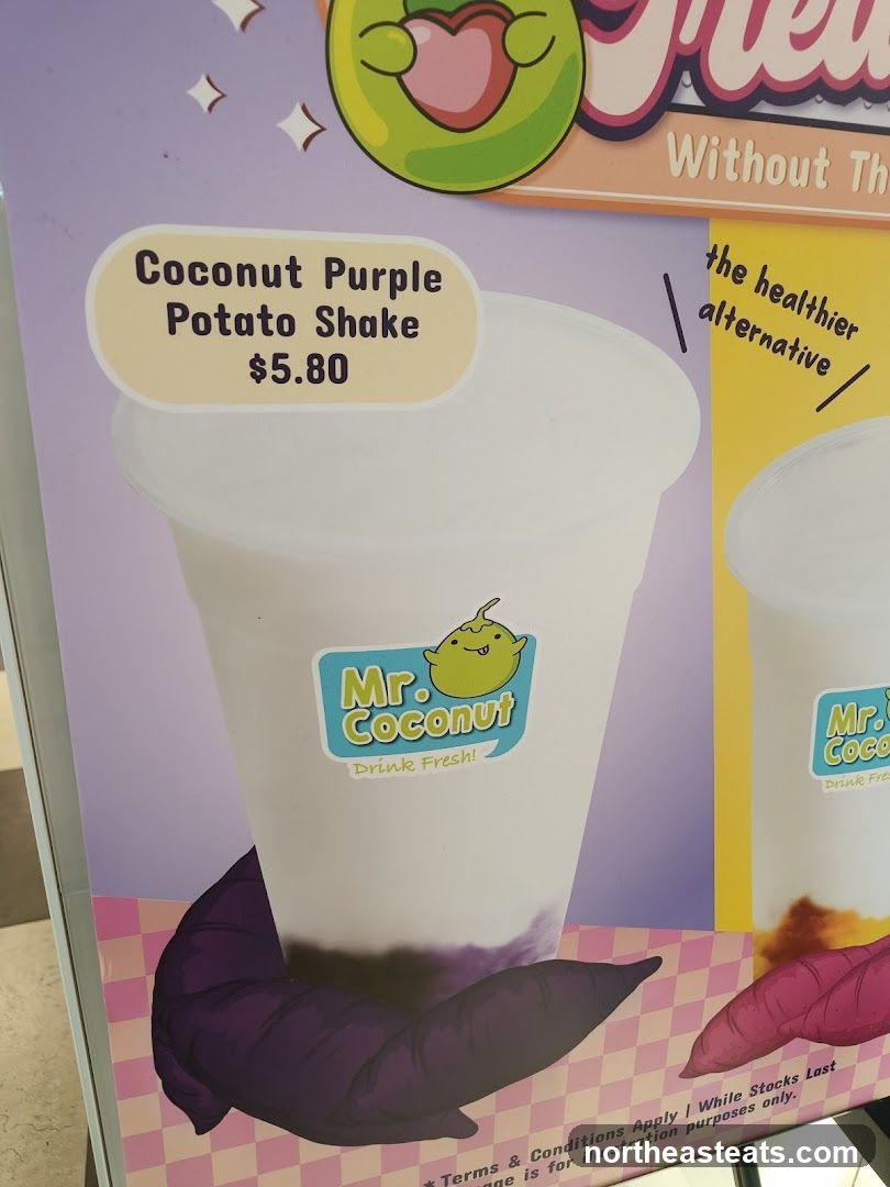 Mr. Coconut Drink Menu