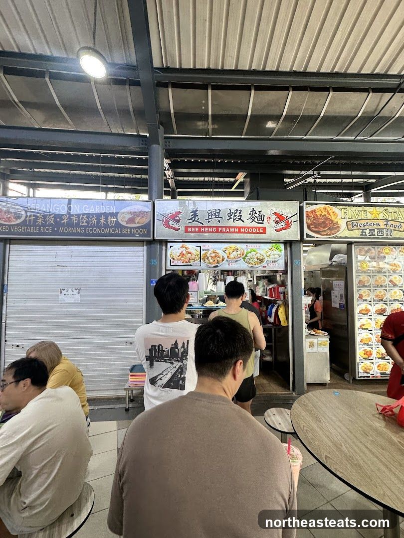 Bee Heng Prawn Noodle. Laksa