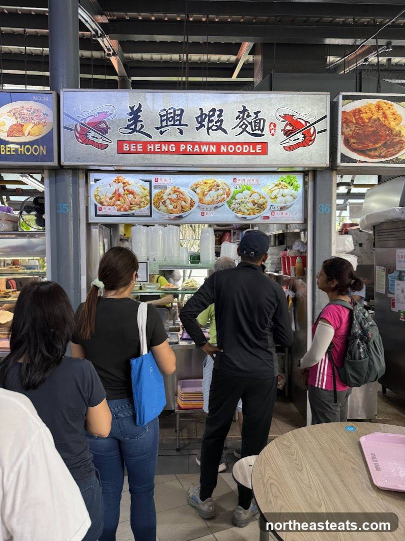 Bee Heng Prawn Noodle. Laksa