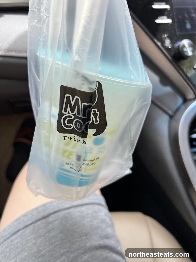 Drink in a plastic bag