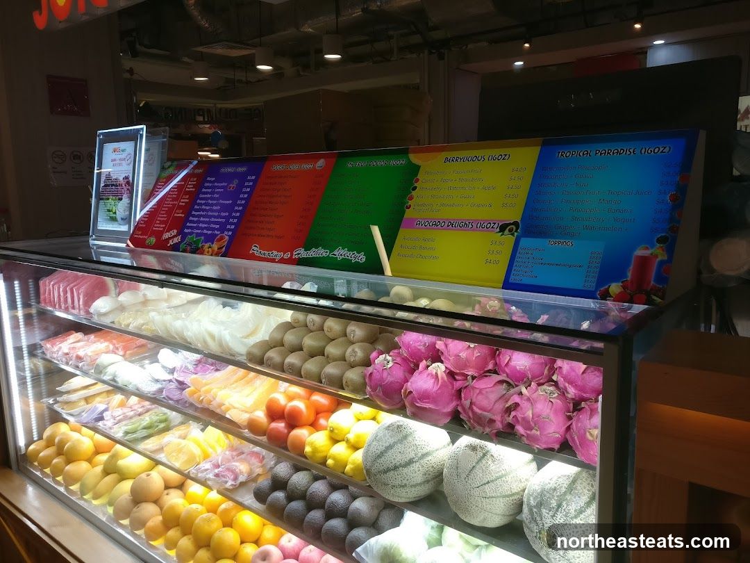 Juice Menu