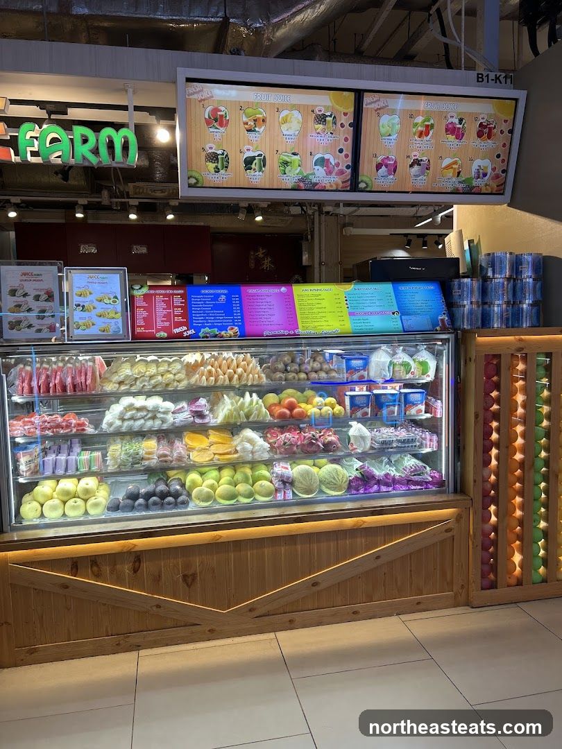 Fruit juice stand