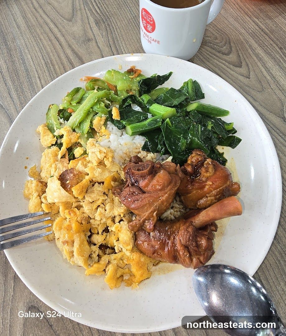 Rice with Braised Chicken and Vegetables