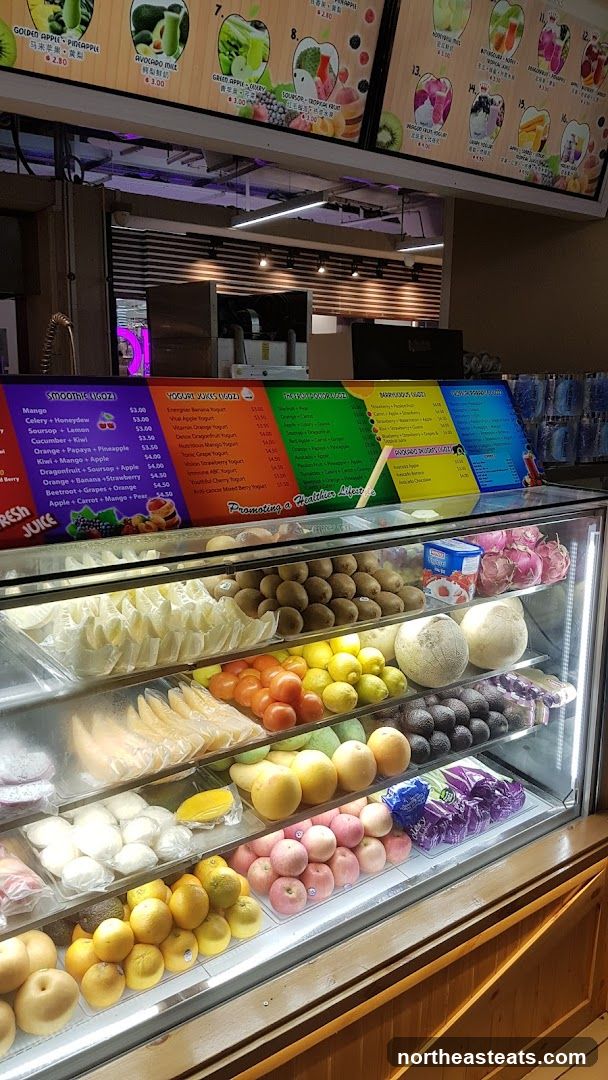 Fruit Display and Menu