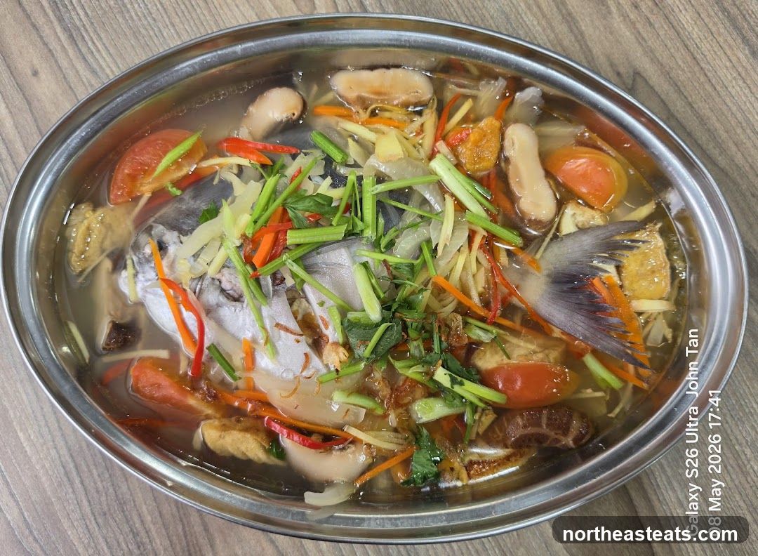 Steamed Fish with Vegetables