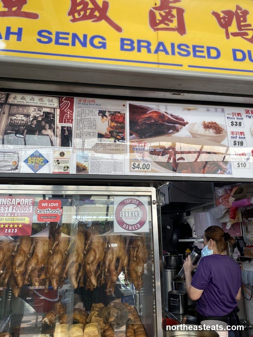 Ah Seng Braised Duck Rice Stall