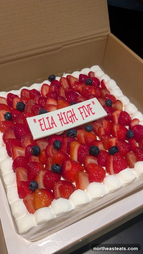 Strawberry and Blueberry Cake