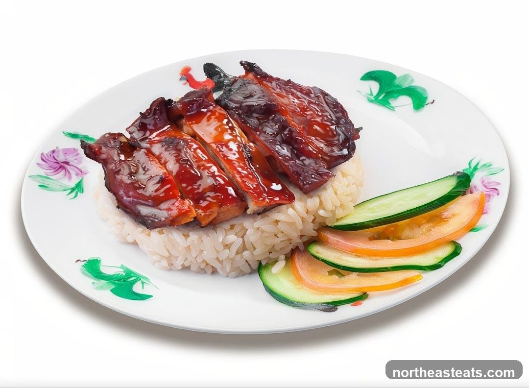 Roasted Meat with Rice