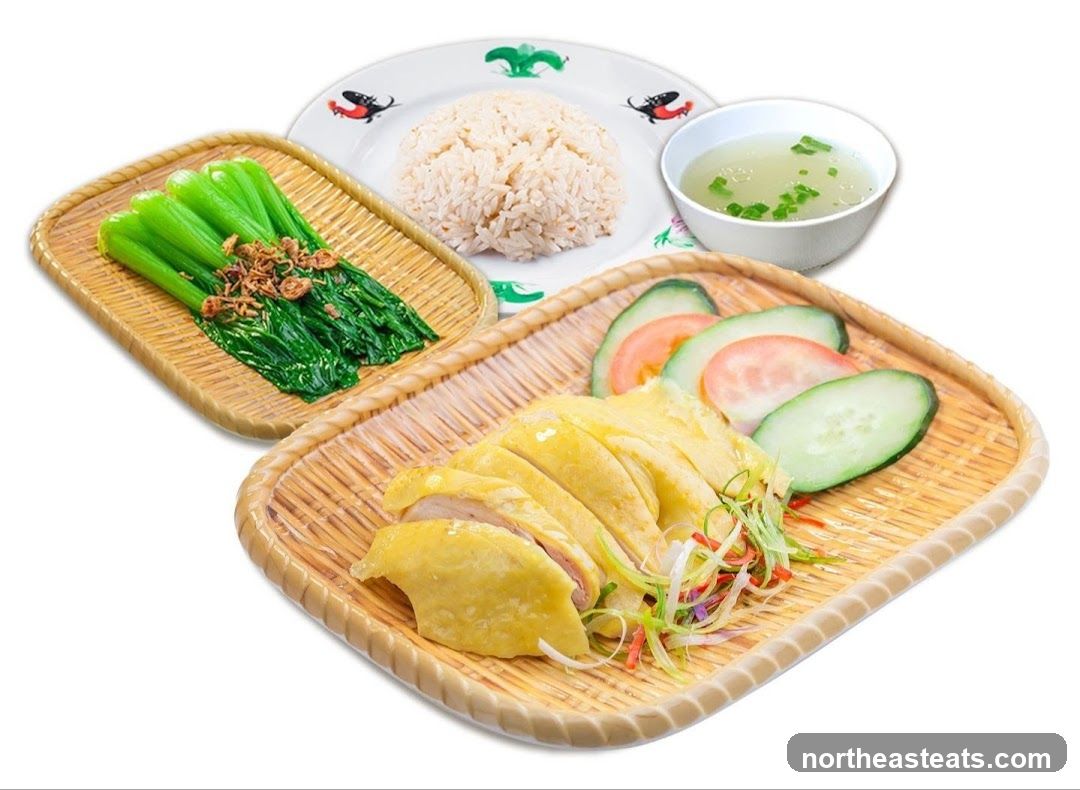 Hainanese Chicken Rice