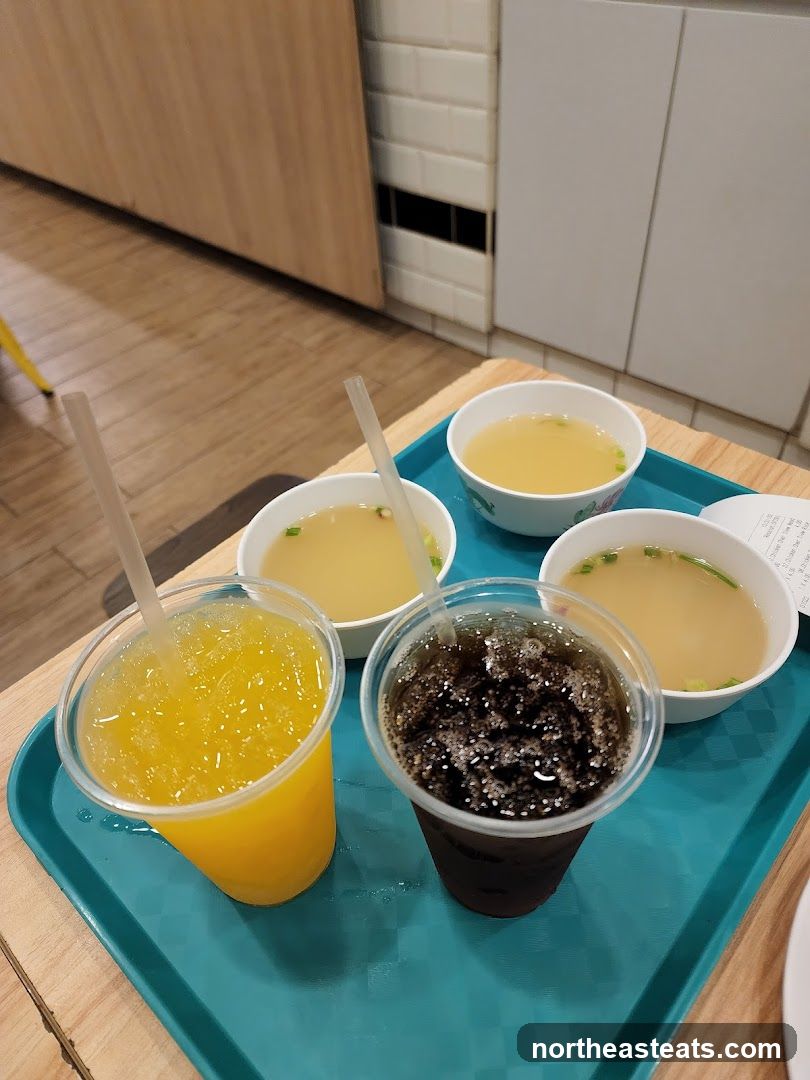 Drinks and Soup