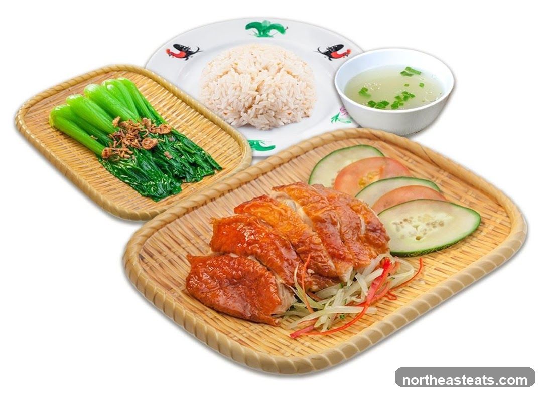 Roasted Chicken Rice Dish