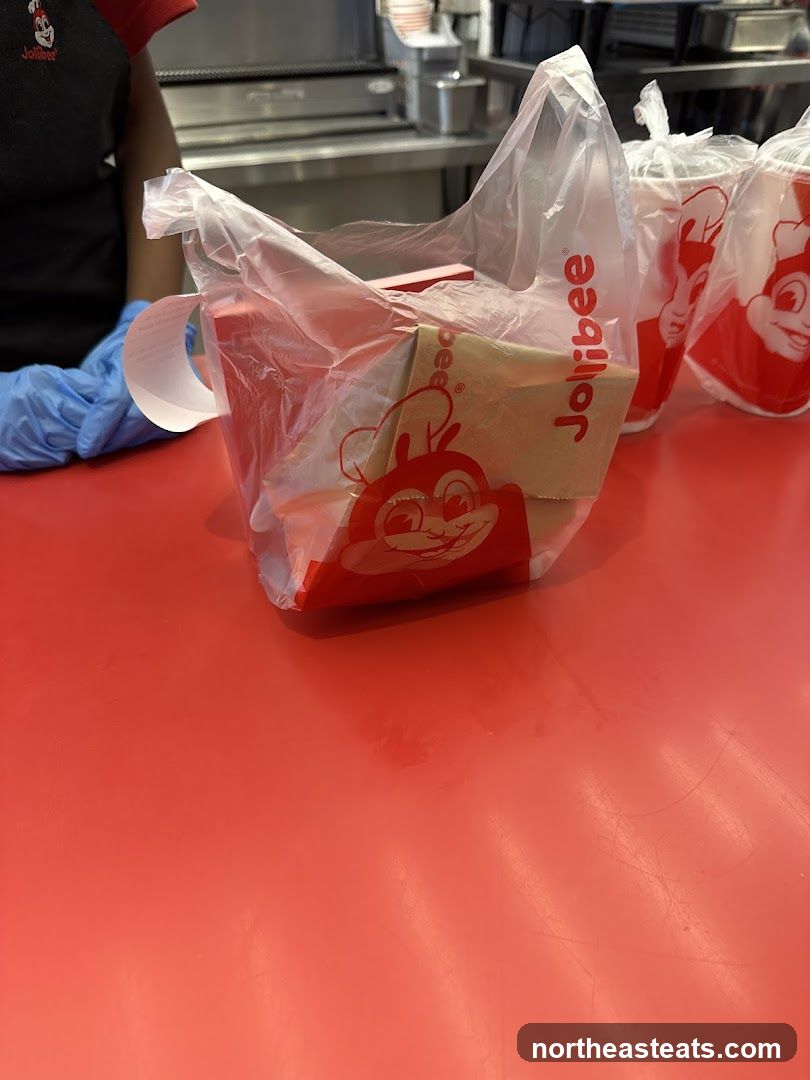 Jollibee Food Bag and Cups