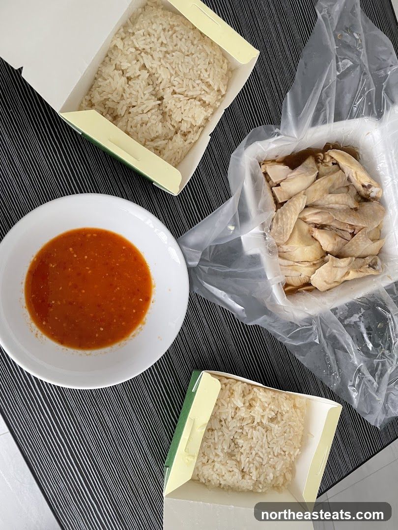 Hainanese Chicken Rice