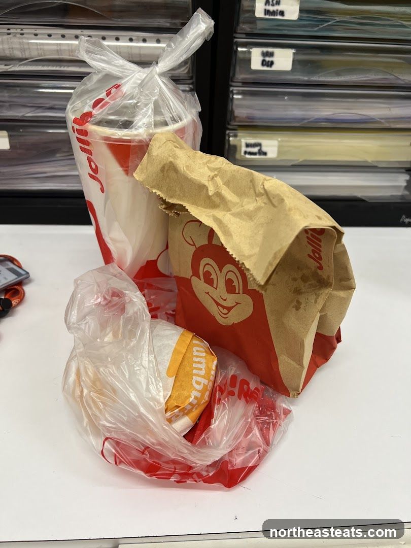 Jollibee Food Bag and Drink