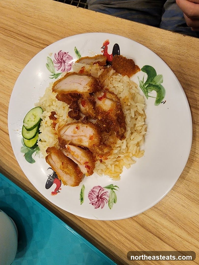Fried Chicken with Rice