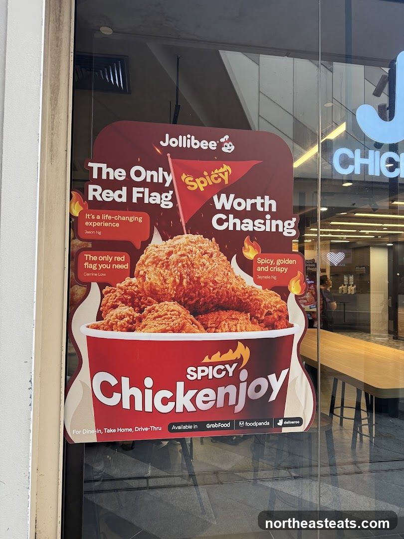 Jollibee Spicy Chickenjoy Advertisement