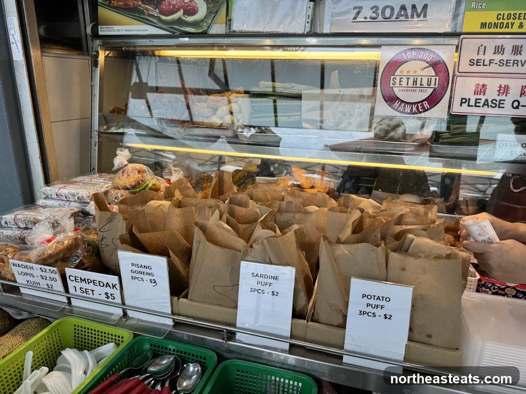 Food stall display