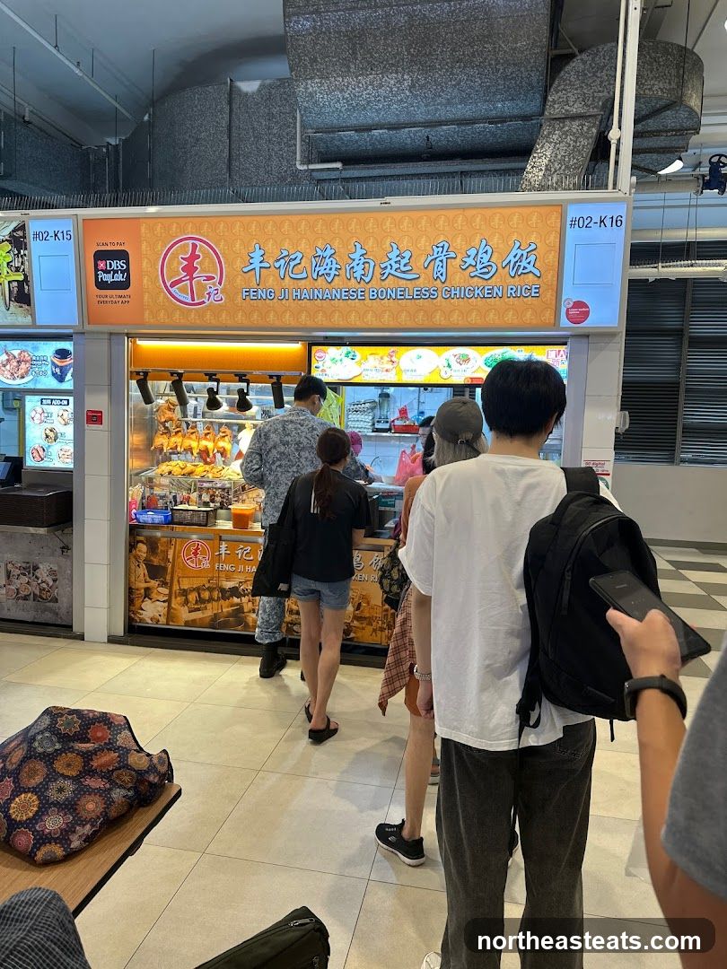 Feng Ji Hainanese Boneless Chicken Rice (丰记海南起骨鸡饭)